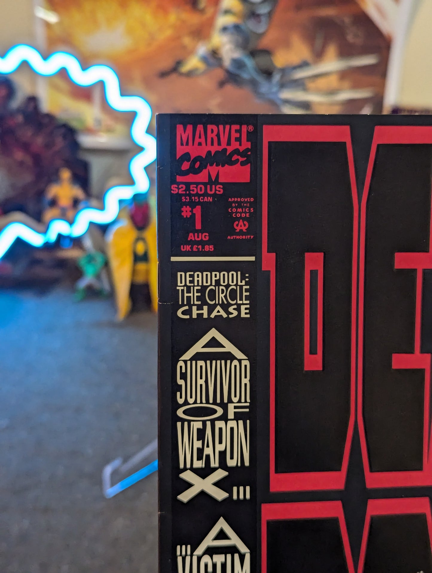 DEADPOOL: THE CURCLE CHASE #1 (1993) KEY ISSUE