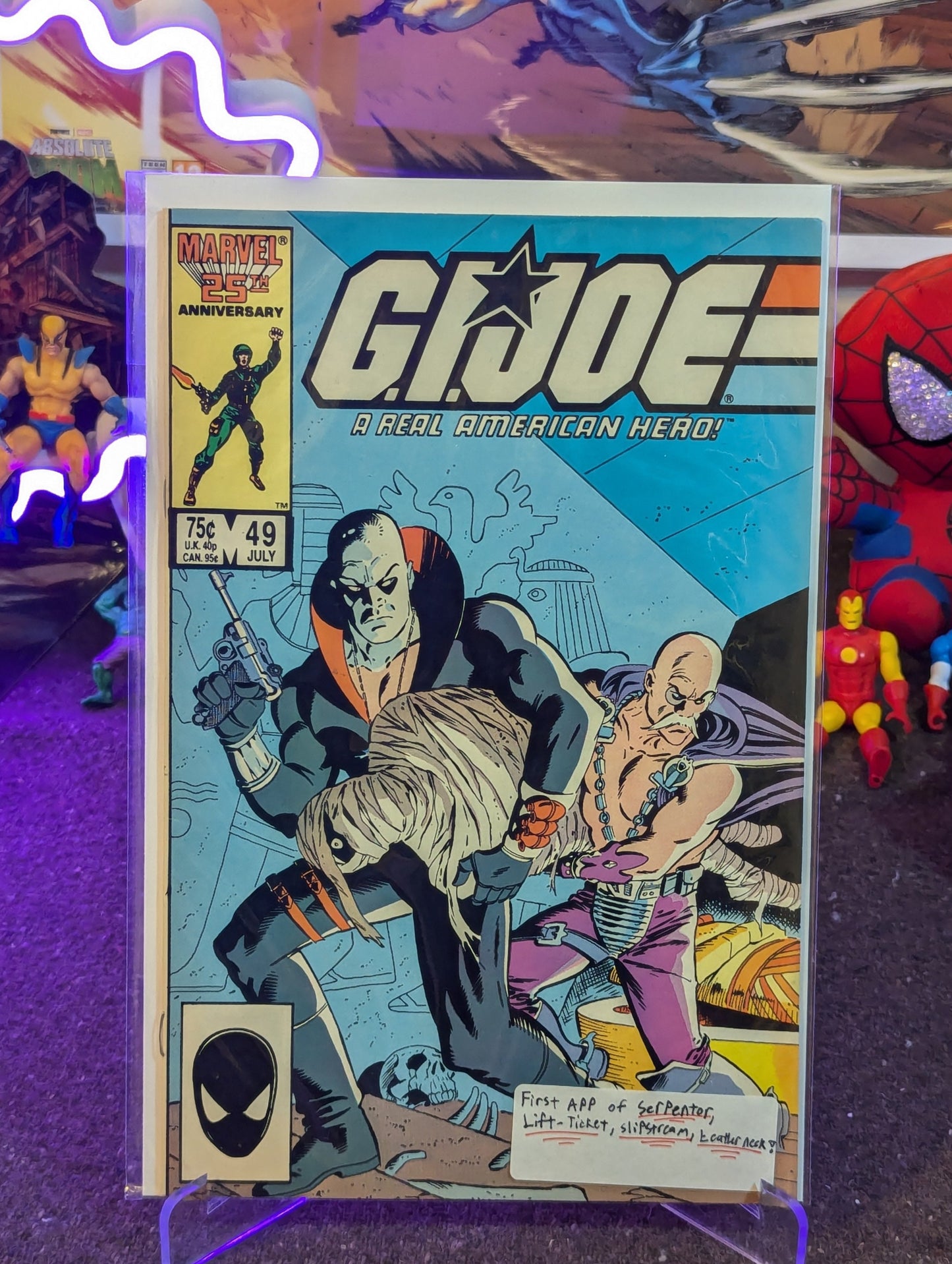 G.I. JOE #49 (1986) KEY ISSUE