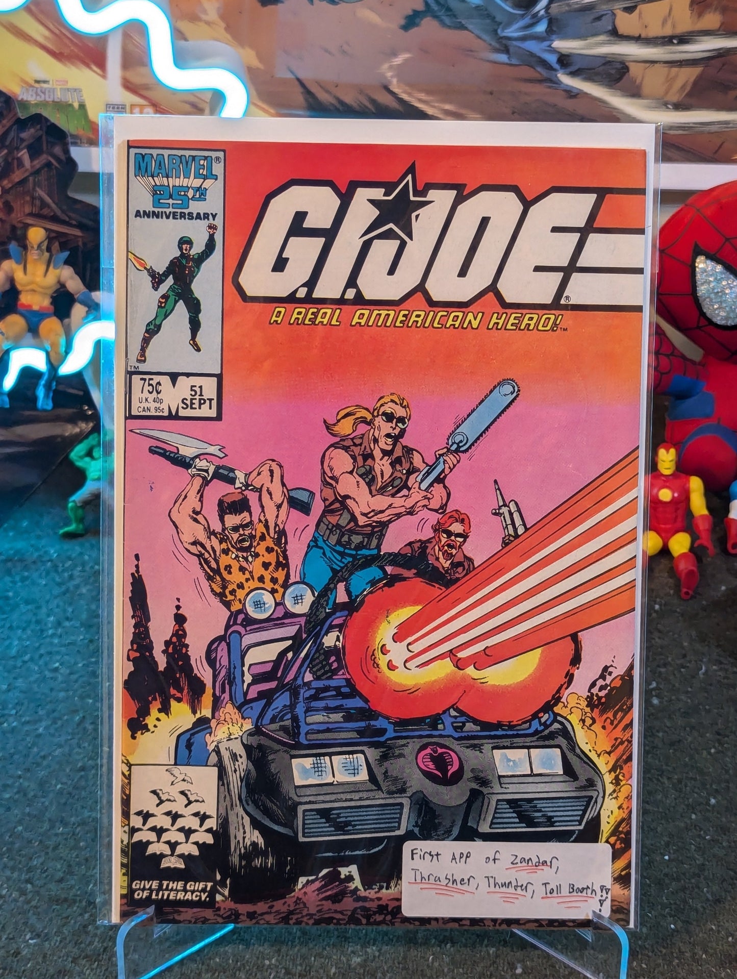 G.I. JOE # 51 (1986) KEY ISSUE