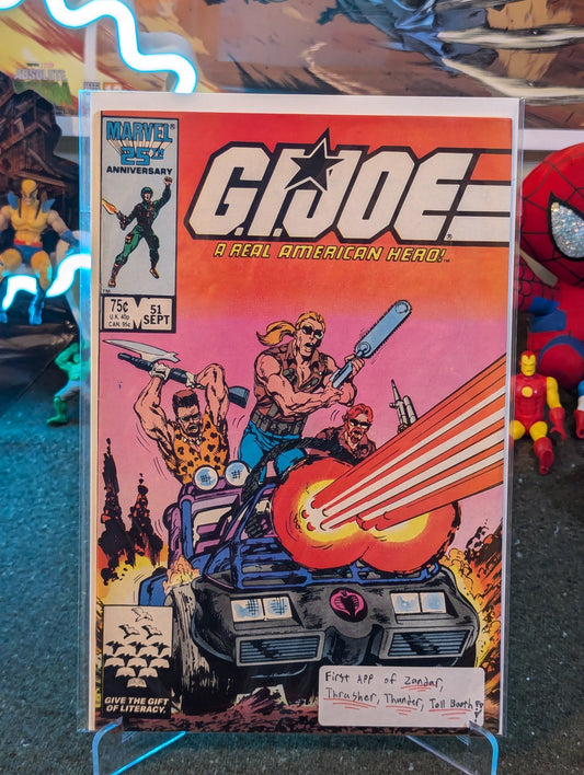 G.I. JOE # 51 (1986) KEY ISSUE