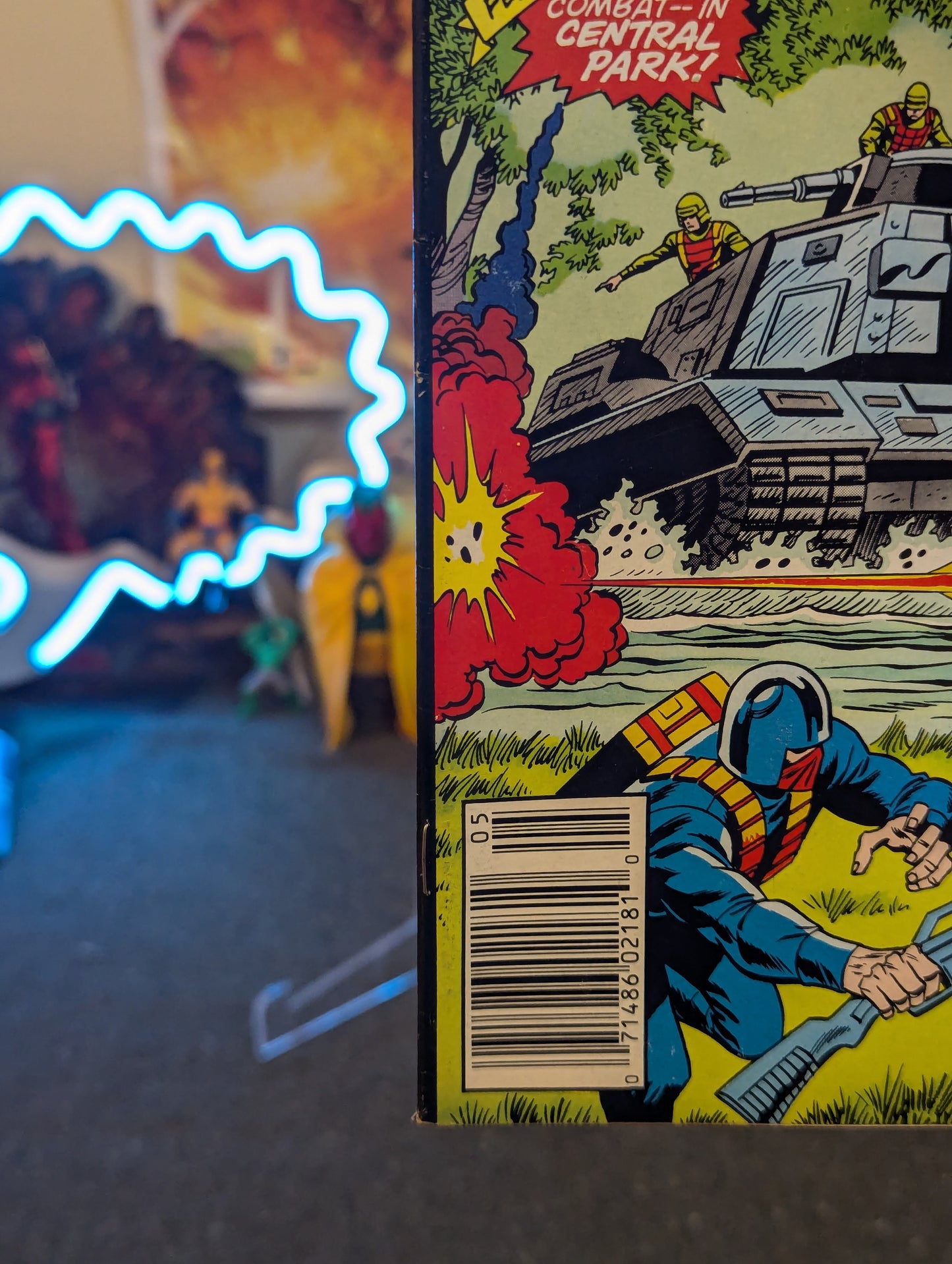 TALES OF G.I. JOE #5 (1988) NEWSTAND