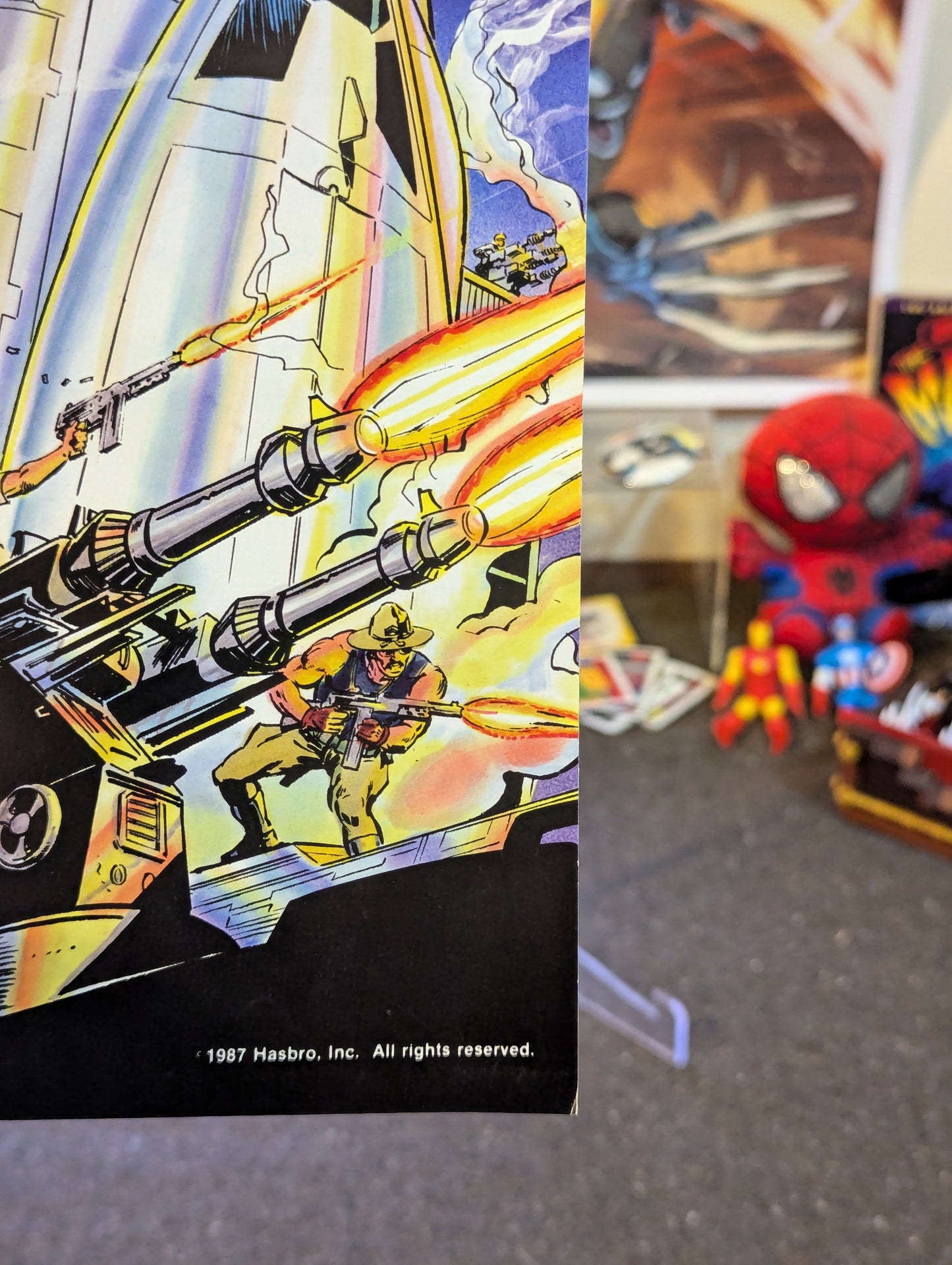 G.I. JOE 3-D #2 (1987) 3D GLASSES INCLUDED
