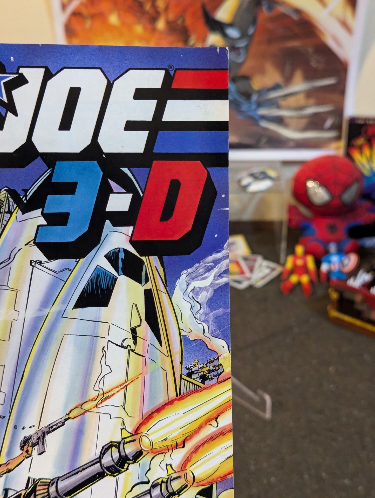 G.I. JOE 3-D #2 (1987) 3D GLASSES INCLUDED