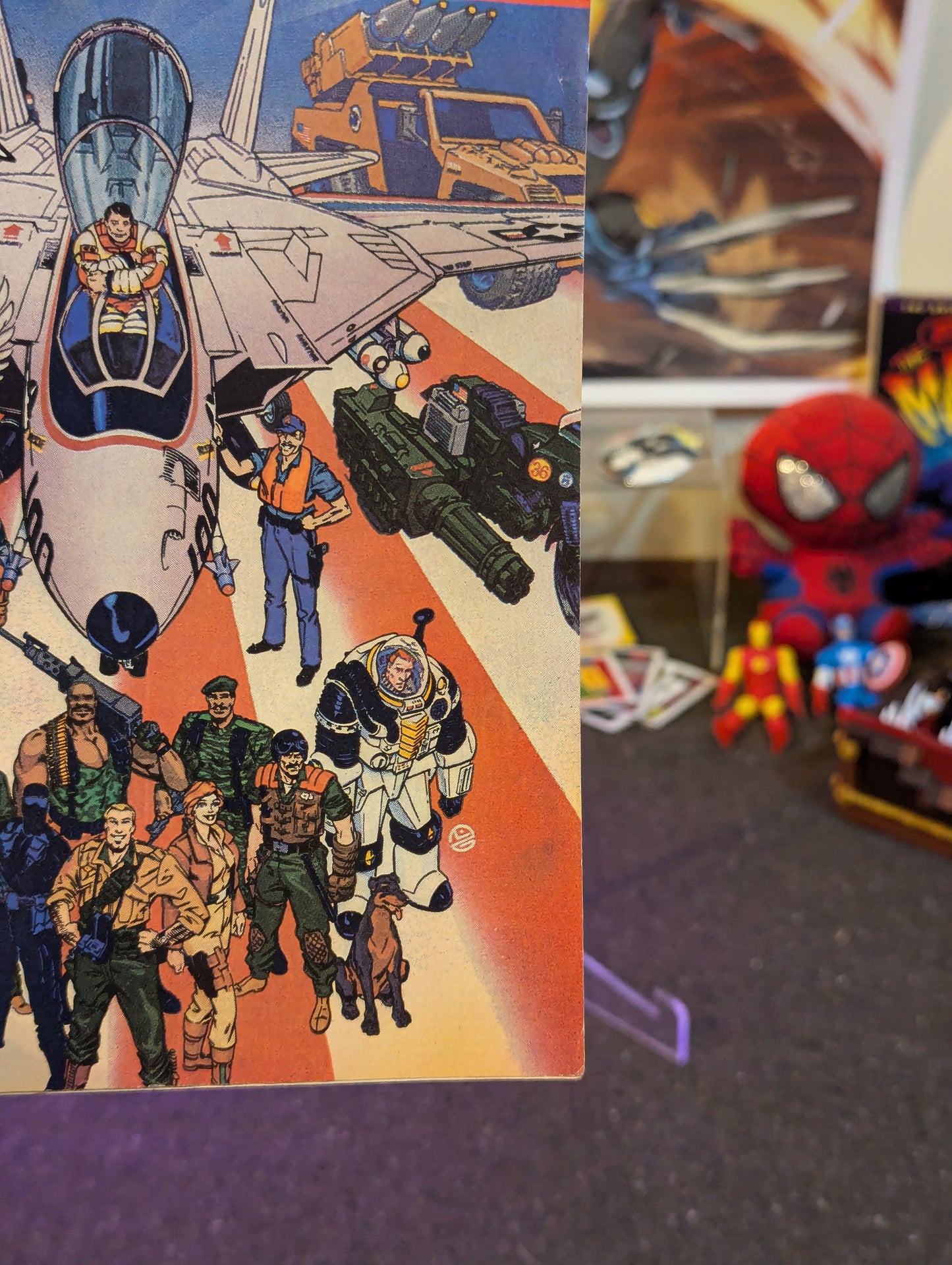 G.I. JOE YEARBOOK #1 (1985) NEWSTAND