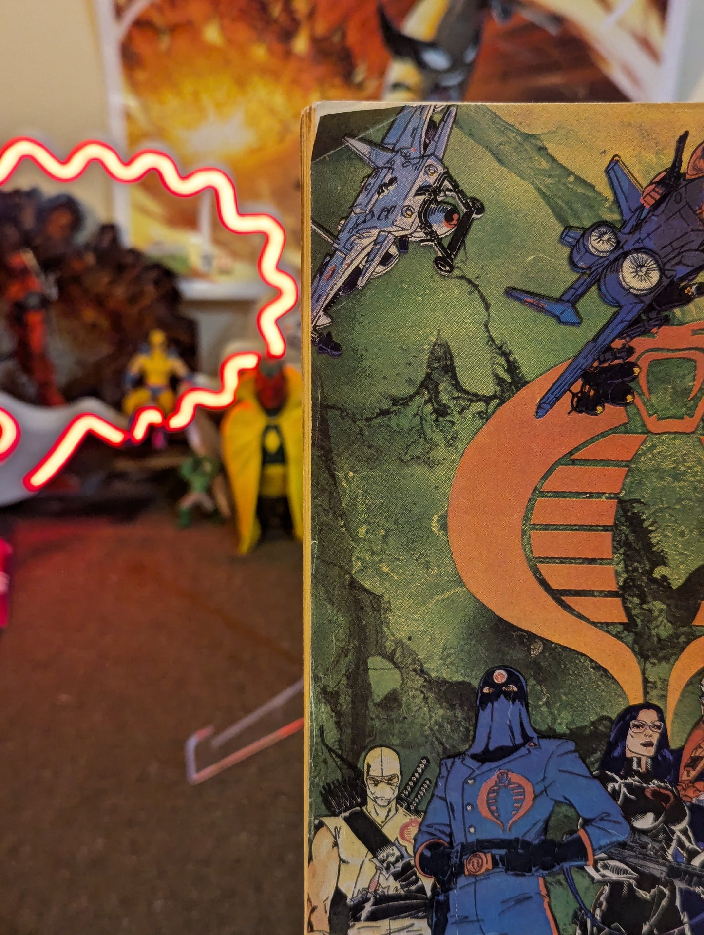 G.I. JOE YEARBOOK #1 (1985) NEWSTAND