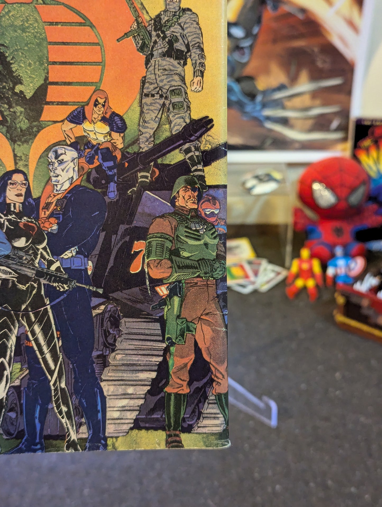 G.I. JOE YEARBOOK #1 (1985) NEWSTAND