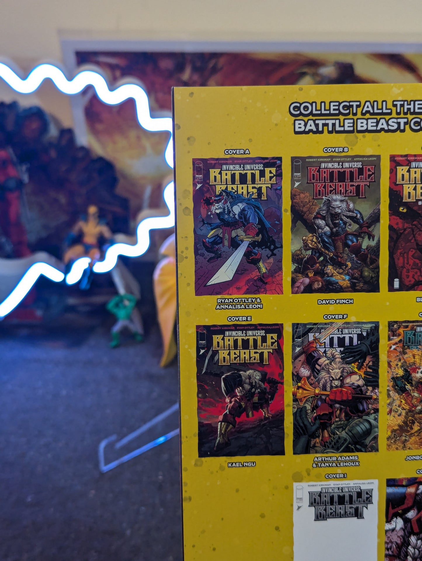 INVINCIBLE UNIVERSE : BATTLE BEAST #1 (2025) RATIO COVER KEY ISSUE