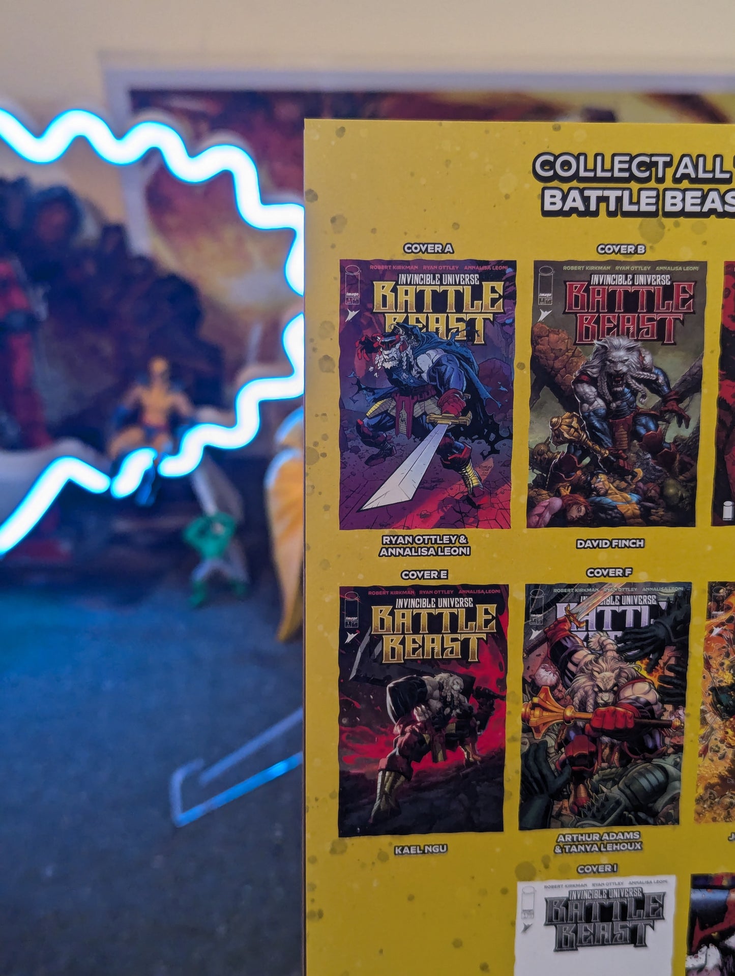 INVINCIBLE UNIVERSE : BATTLE BEAST #1 (2025) KEY ISSUE VARIANT COVER