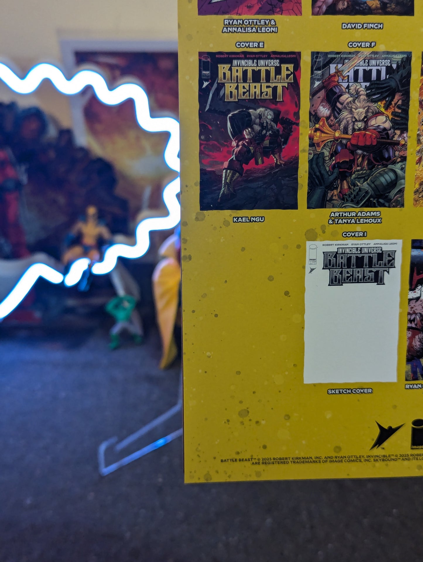 INVINCIBLE UNIVERSE : BATTLE BEAST #1 (2025) KEY ISSUE VARIANT COVER