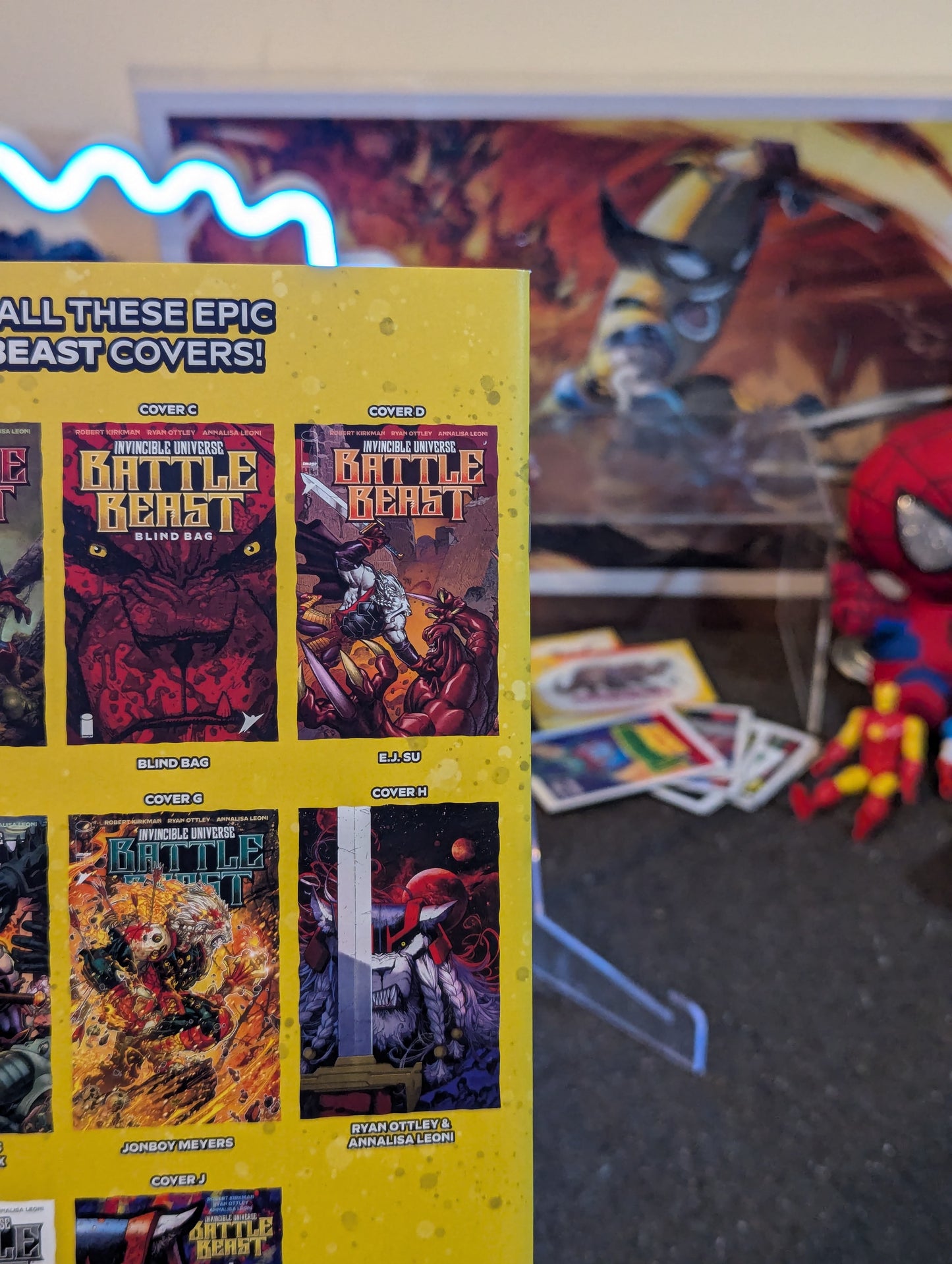 INVINCIBLE UNIVERSE : BATTLE BEAST #1 (2025) KEY ISSUE VARIANT COVER