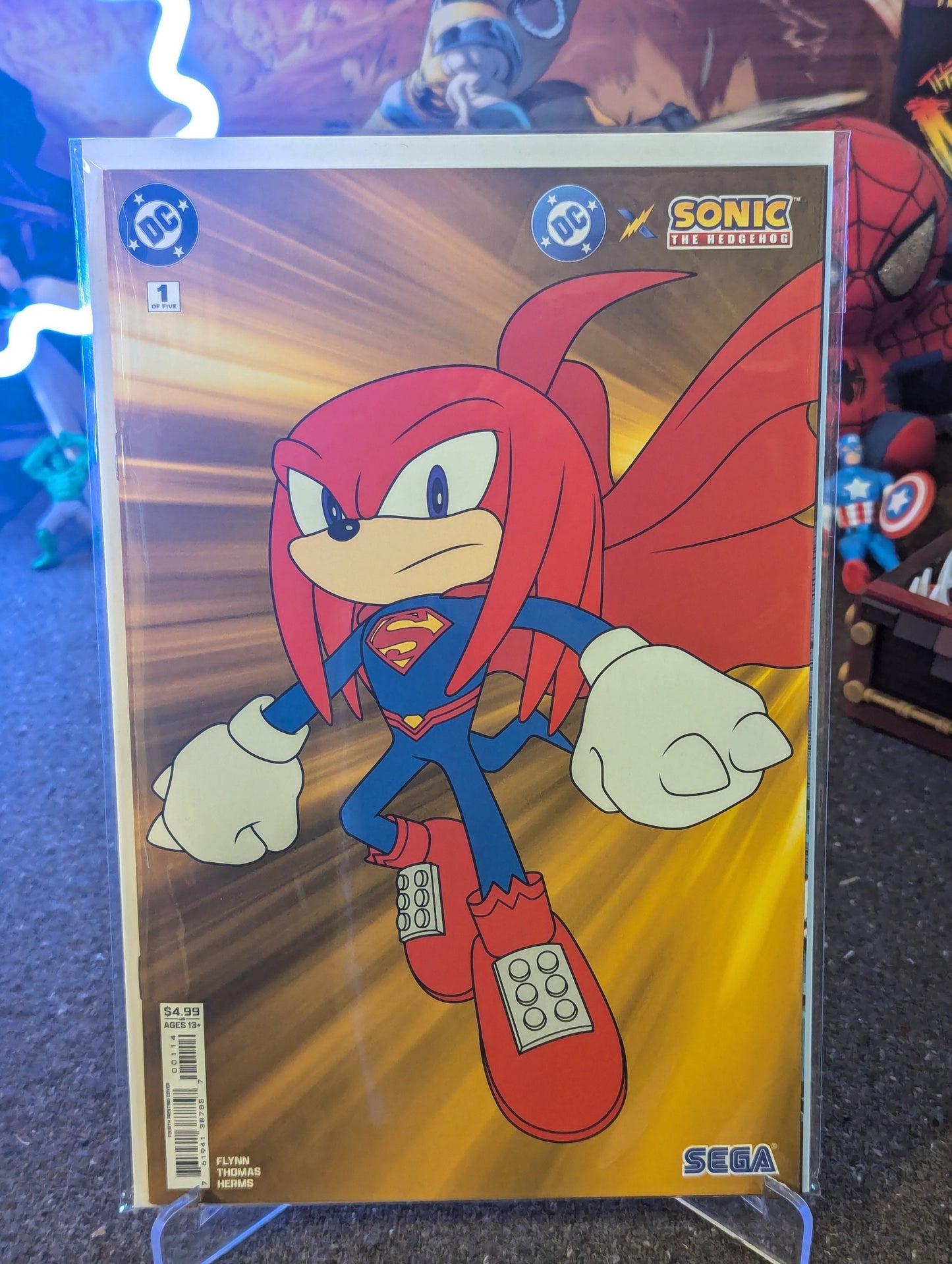 DC X SONIC #1 REPRINT SET VARIANTS (2025)