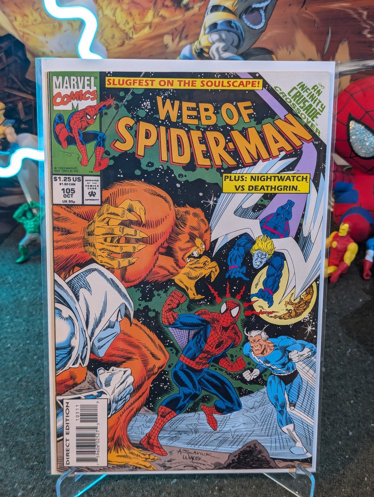 WEB OF SPIDER-MAN #105 (1993)
