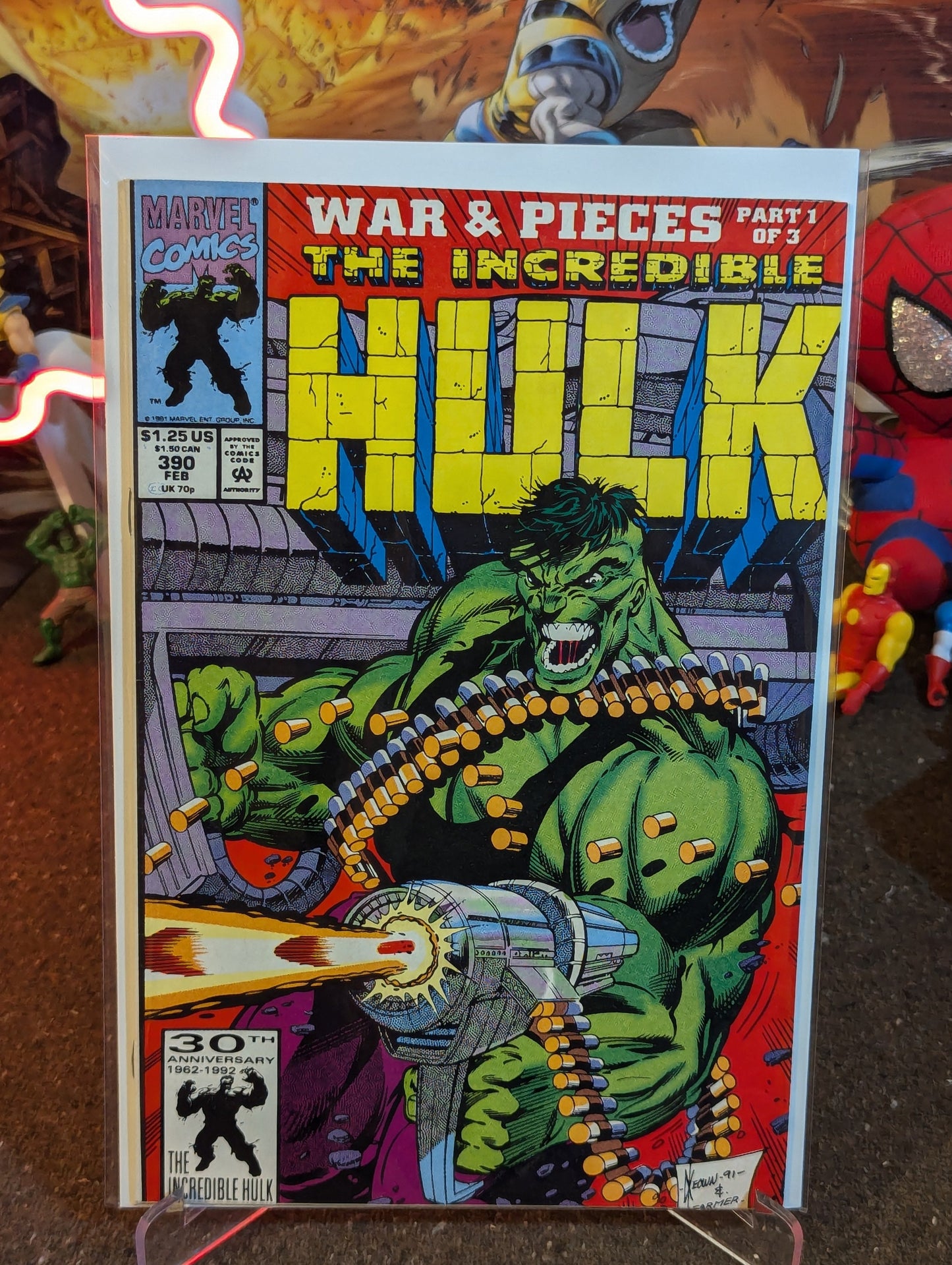 INCREDIBLE HULK #390 (1992) KEY ISSUE