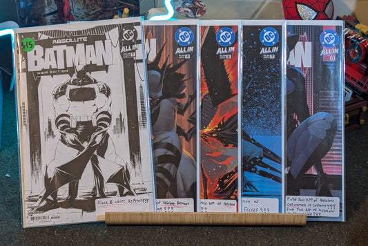 ABSOLUTE BATMAN BUNDLE NOIR #1 AND ISSUES #4,6,7,&13