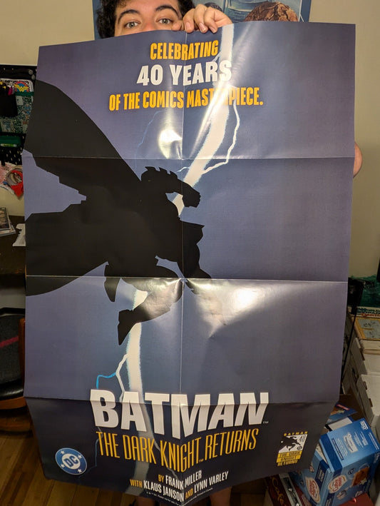 BATMAN: THE DARK KNIGHT RETURNS 40TH ANNIVERSARY 2026 PROMO POSTER