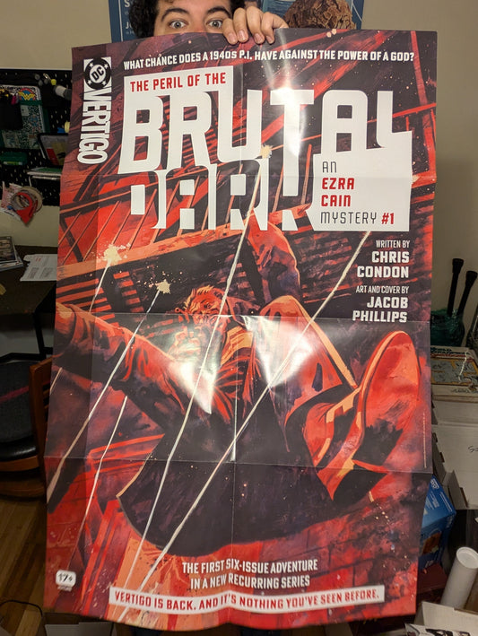 THE PERIL OF THE BRUTAL DARK AN EZRA CAIN MYSTERY 2026 PROMO POSTER