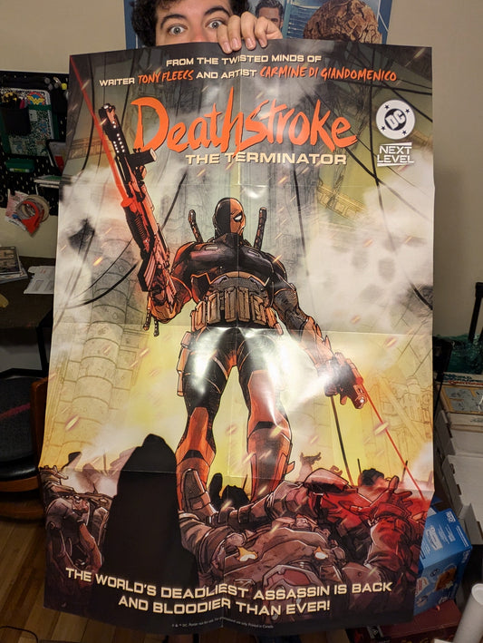 DEATHSTROKE THE TERMINATOR 2026 PROMO POSTER
