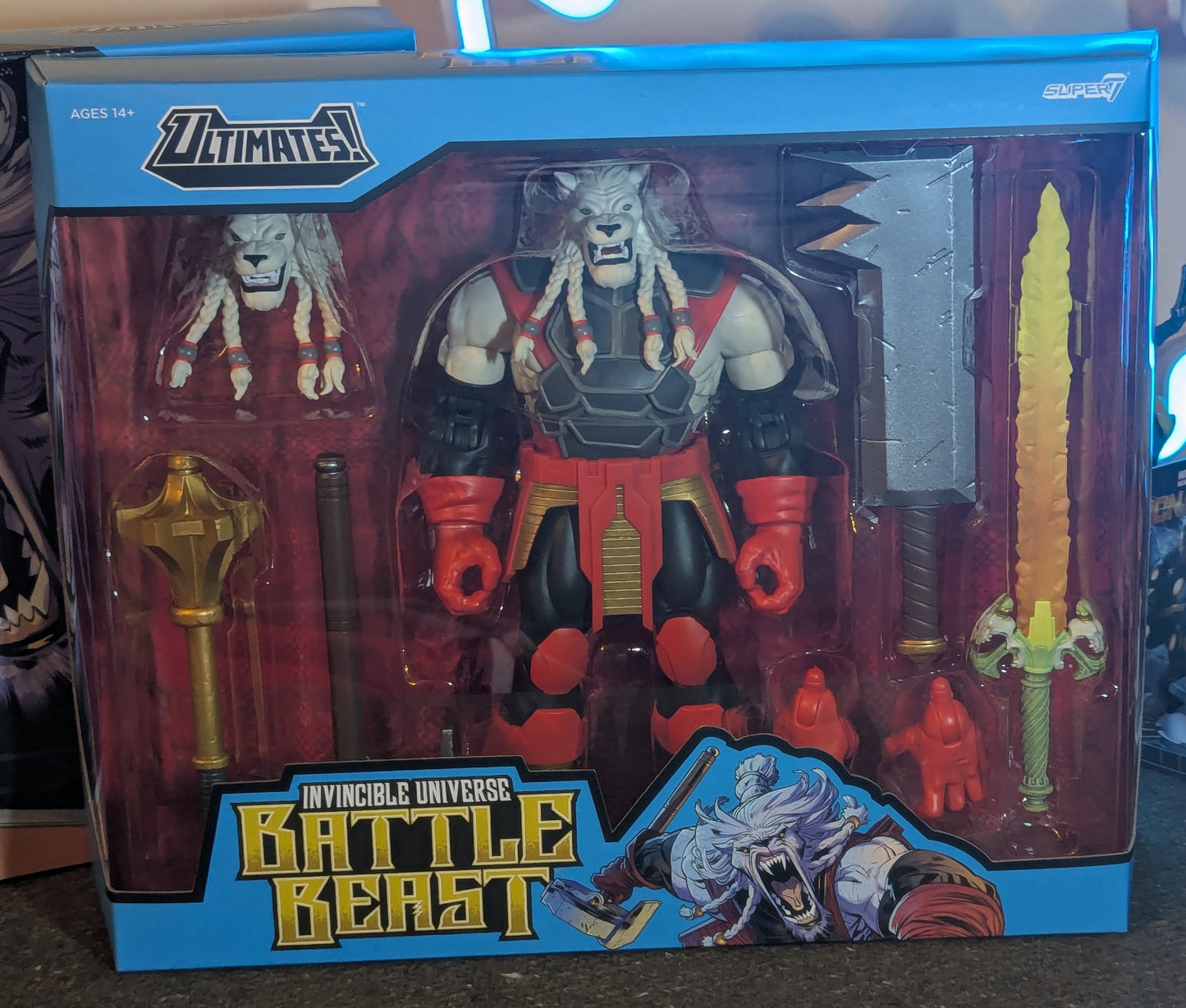 SDCC (2026) EXCLUSIVE SUPER 7 BATTLE BEAST ACTION FIGURE (FREE SHIPPING)