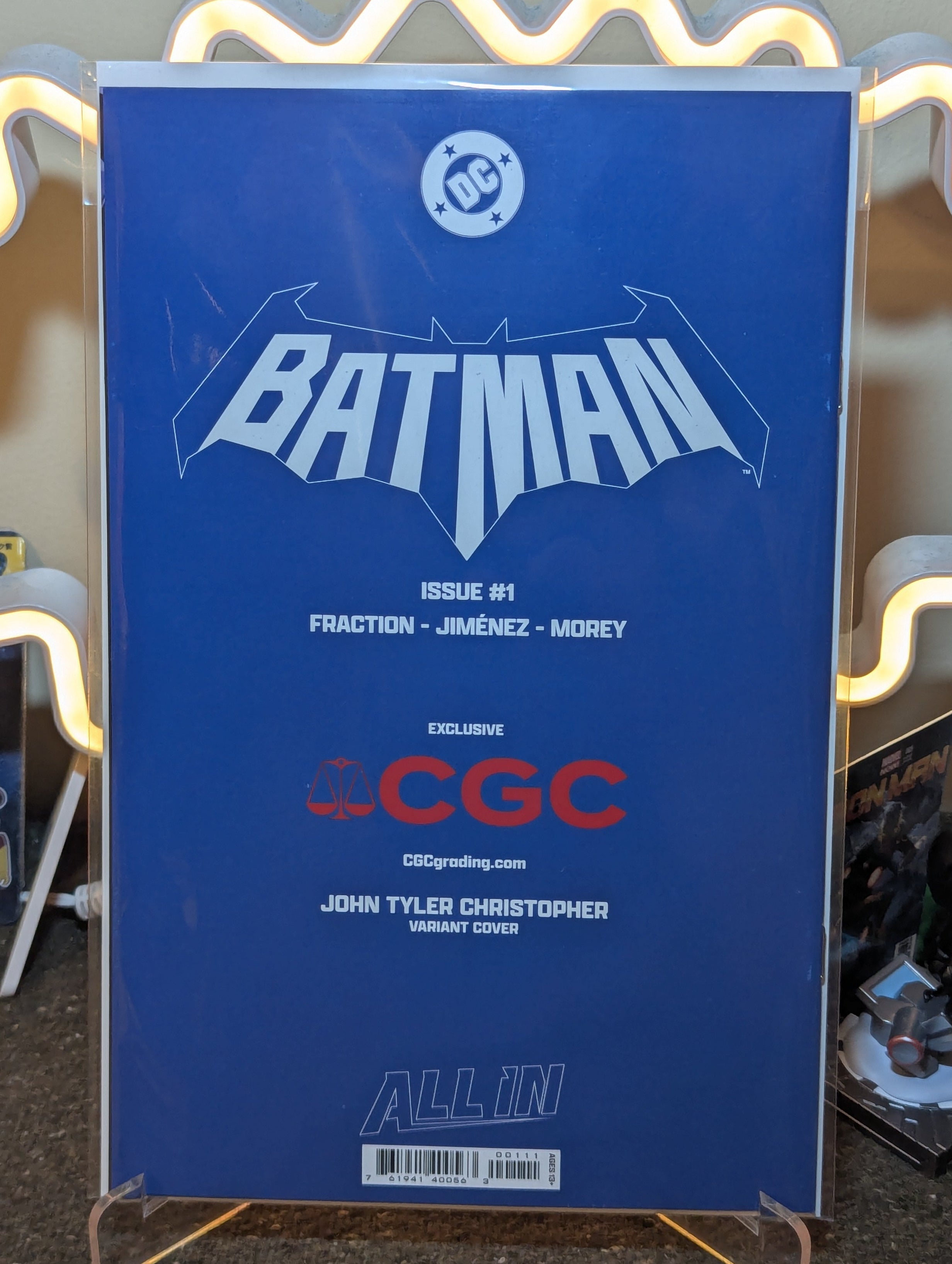SDCC(2026) EXCLUSIVE BATMAN #1 CGC JOHN TYLER CHRISTOPHER COVER