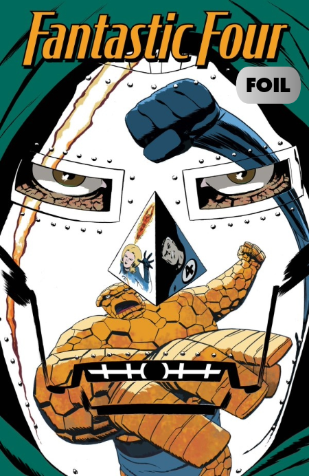 FANTASTIC FOUR #15 MARCOS MARTIN FOIL B COVER