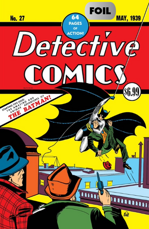 DETECTIVE COMICS #27 FACSIMILE (2026) EDITION BOB KANE FOIL D COVER