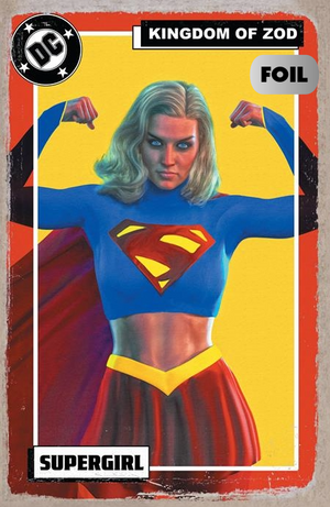 SUPERGIRL #16 MARK SPEARS FOIL E COVER