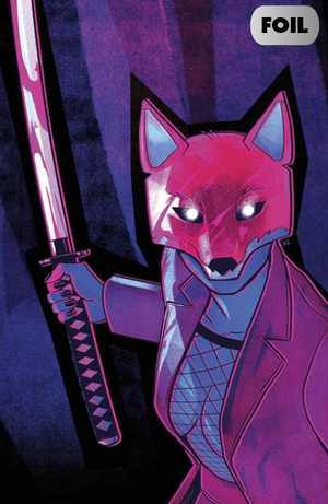 EXQUISITE CORPSES FOX MASK KILLER #1 (OF 5) LOCAL COMIC SHOP DAY ANNIE WU FOIL J COVER