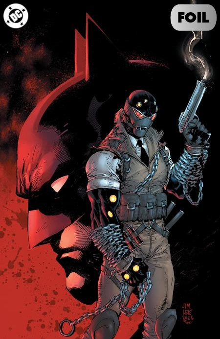 BATMAN #14 JIM LEE BUILDING BAD FOIL K COVER