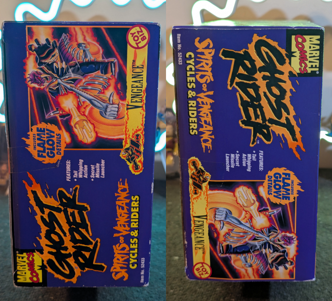 TOYBIZ MARVEL SPIRITS OF VENGEANCE CYCLES & RIDERS VENGEANCE ACTION FIGURE