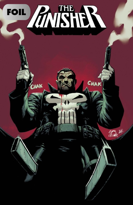 PUNISHER #1 RYAN STEGMAN FOIL C COVER