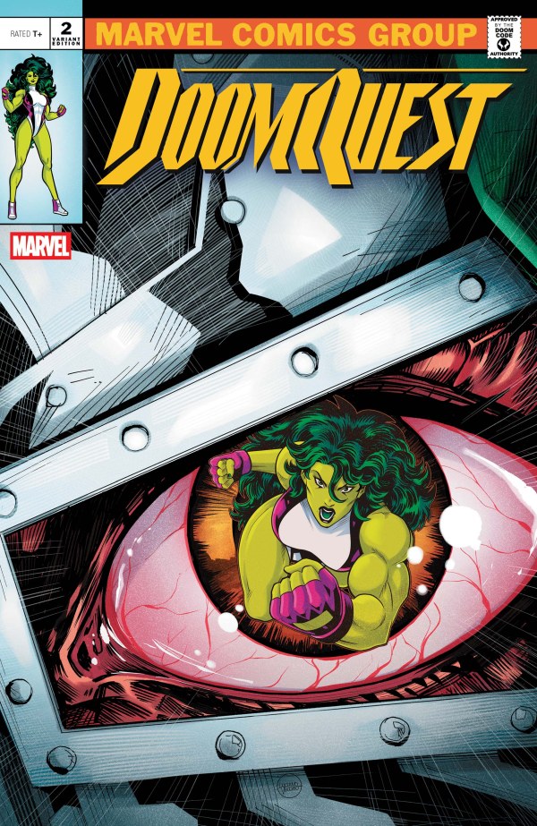 DOOMQUEST #2 HOMAGE LUCIANO VECCHIO E COVER