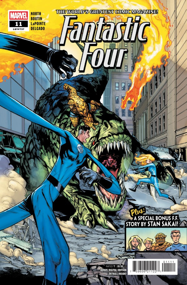 FANTASTIC FOUR #11 HUMBERTO RAMOS A COVER