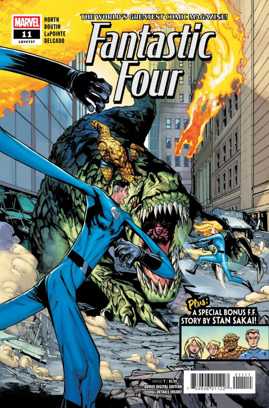 FANTASTIC FOUR #11 HUMBERTO RAMOS A COVER