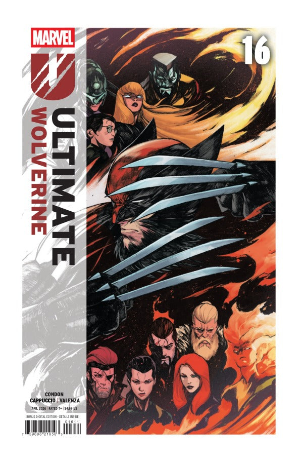 ULTIMATE WOLVERINE #16 ALESSANDRO CAPPUCCIO A COVER