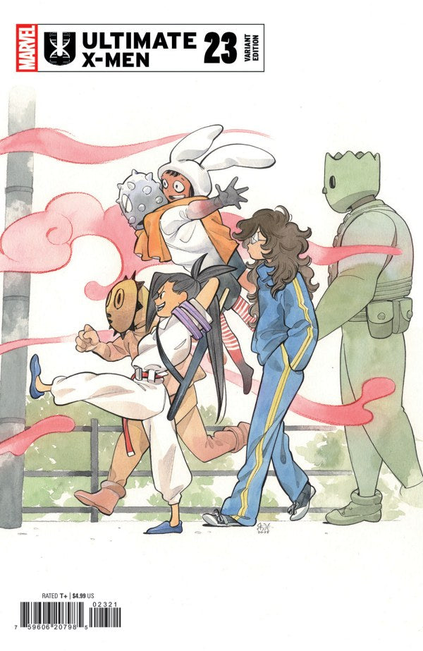 ULTIMATE X-MEN #24 & 23 PEACH MOMOKO CONNECTING B COVER SET