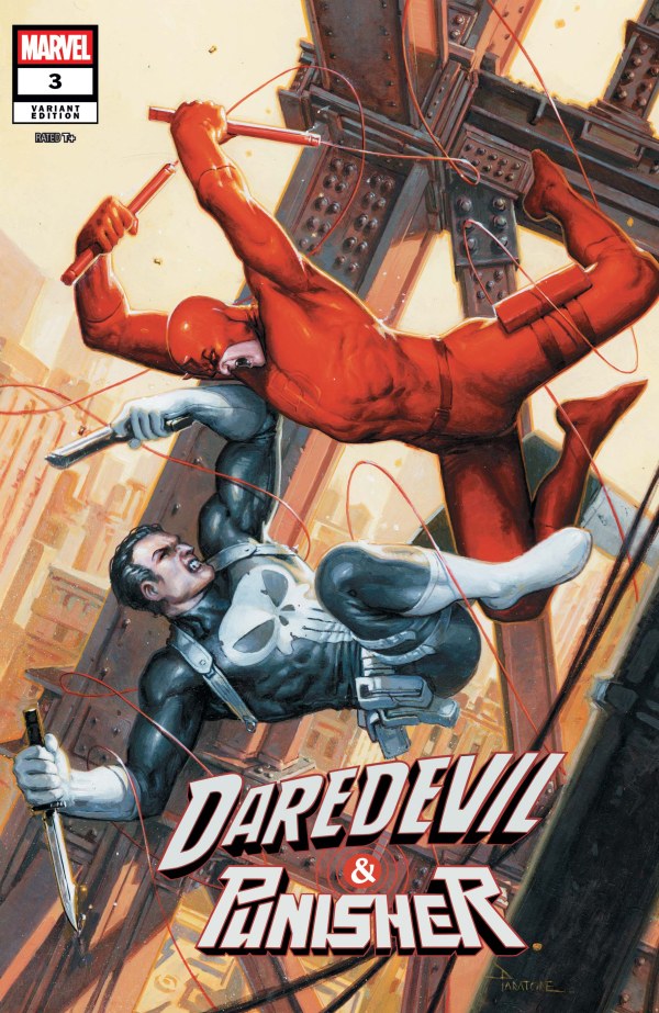DAREDEVIL & PUNISHER: THE DEVIL'S TRIGGER #3 DAVIDE PARATORE C COVER