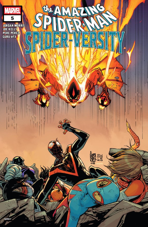 AMAZING SPIDER-MAN: SPIDER-VERSITY #5 GIUSEPPE CAMUNCOLI A COVER