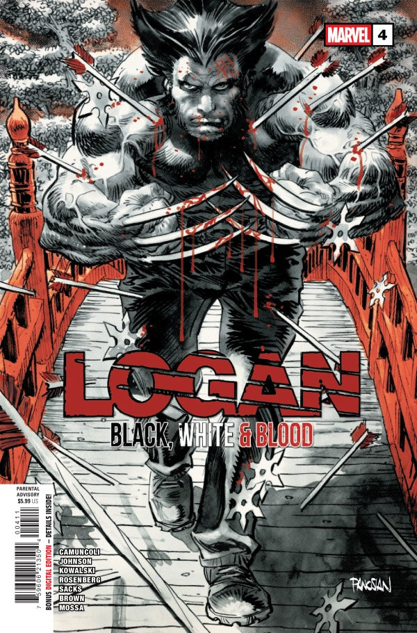 LOGAN: BLACK, WHITE & BLOOD #4 DAN PANOSIAN A COVER