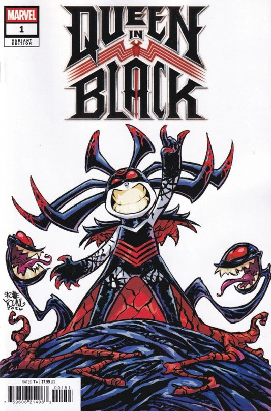 QUEEN IN BLACK #1 SKOTTIE YOUNG E COVER