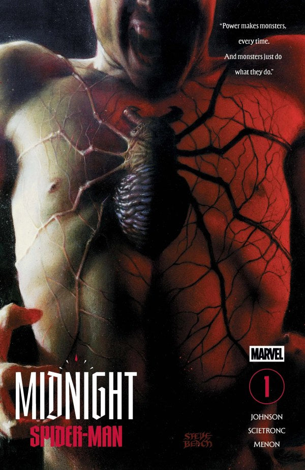 MIDNIGHT SPIDER-MAN #1 UNCLOAKED 2ND PRINTING STEVE BEACH A COVER