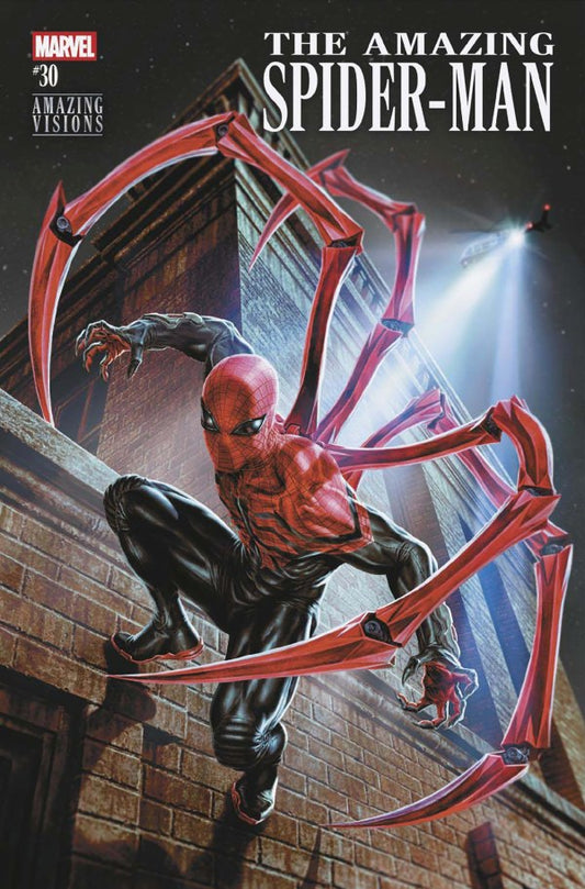 AMAZING SPIDER-MAN #30 AMAZING VISIONS LEE BERMEJO B COVER