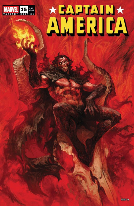 CAPTAIN AMERICA #15 SKAN D COVER