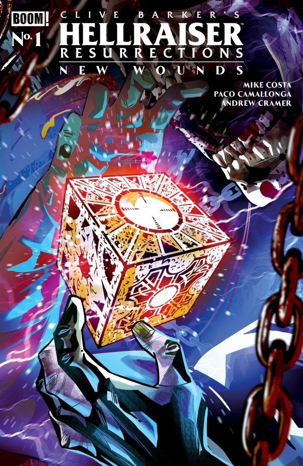 HELLRAISER: RESURRECTIONS - NEW WOUNDS #1 FEDERICO SABBATINI B COVER