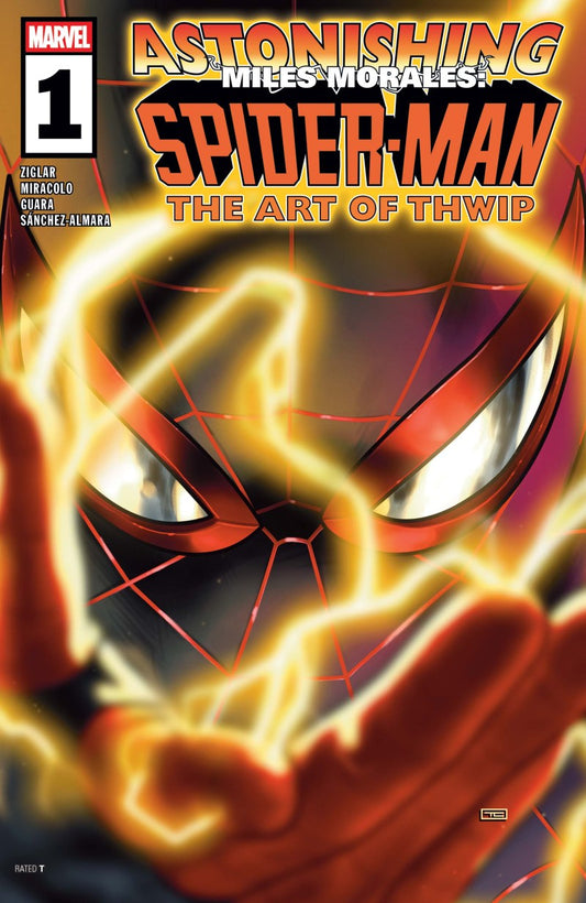ASTONISHING MILES MORALES: SPIDER-MAN THE ART OF THWIP #1 TUARIN CLARKE A COVER