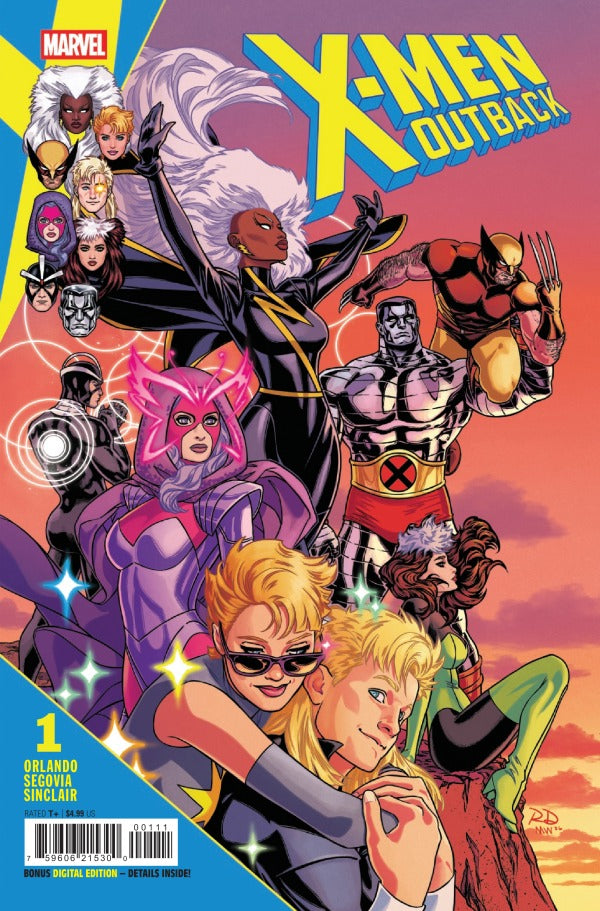 X-MEN: OUTBACK #1 RUSSELL DAUTERMAN A COVER