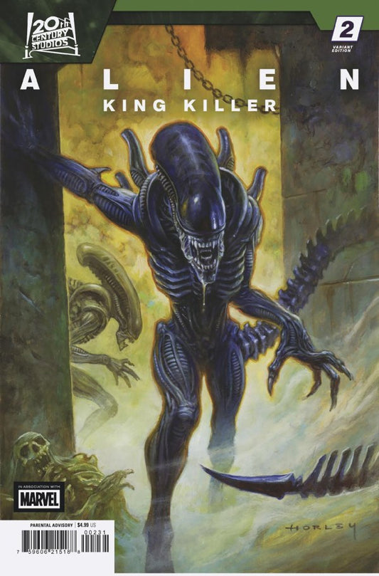 ALIEN: KING KILLER #2 ALEX HORLEY C COVER