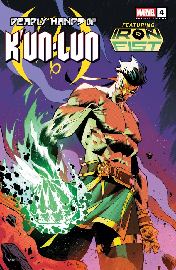 DEADLY HANDS OF K'UN-LUN #4 LEO CHIOLA B COVER