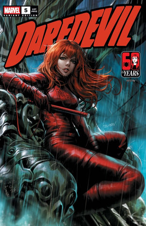 DAREDEVIL #5 MARY JANE WATSON DERRICK CHEW E COVER