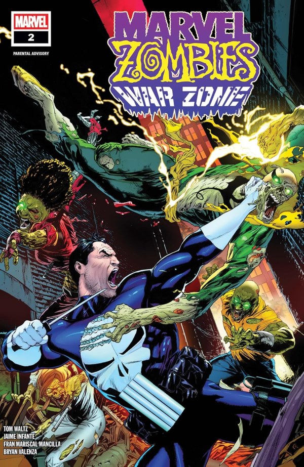 MARVEL ZOMBIES: WAR ZONE #2 TONY PARKER & JUNGGEUN YOON A COVER