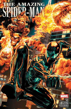AMAZING SPIDER-MAN #32 AMAZING VISIONS LEE BERMEJO B COVER